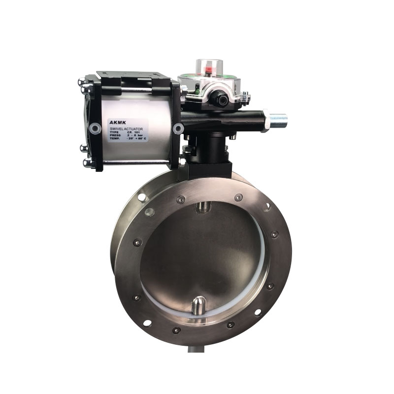 VFC Series Stainless Steel Powder Butterfly Valve